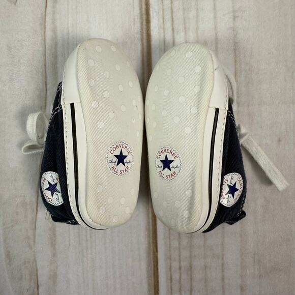 converse chuck taylor all star crib sneaker‎ 2C - Picture 4 of 5